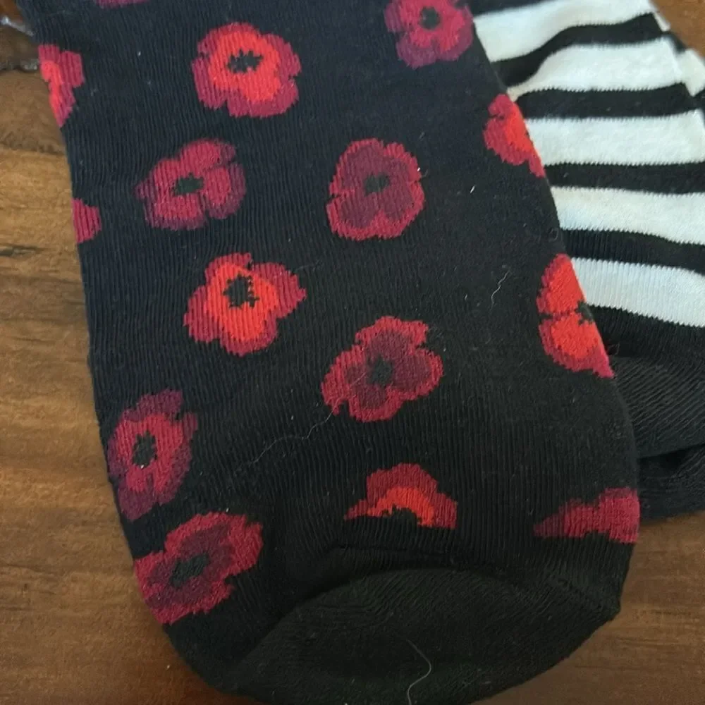 Kate Spade 2 socks NWT Size 4-10 Shortie Crew socks